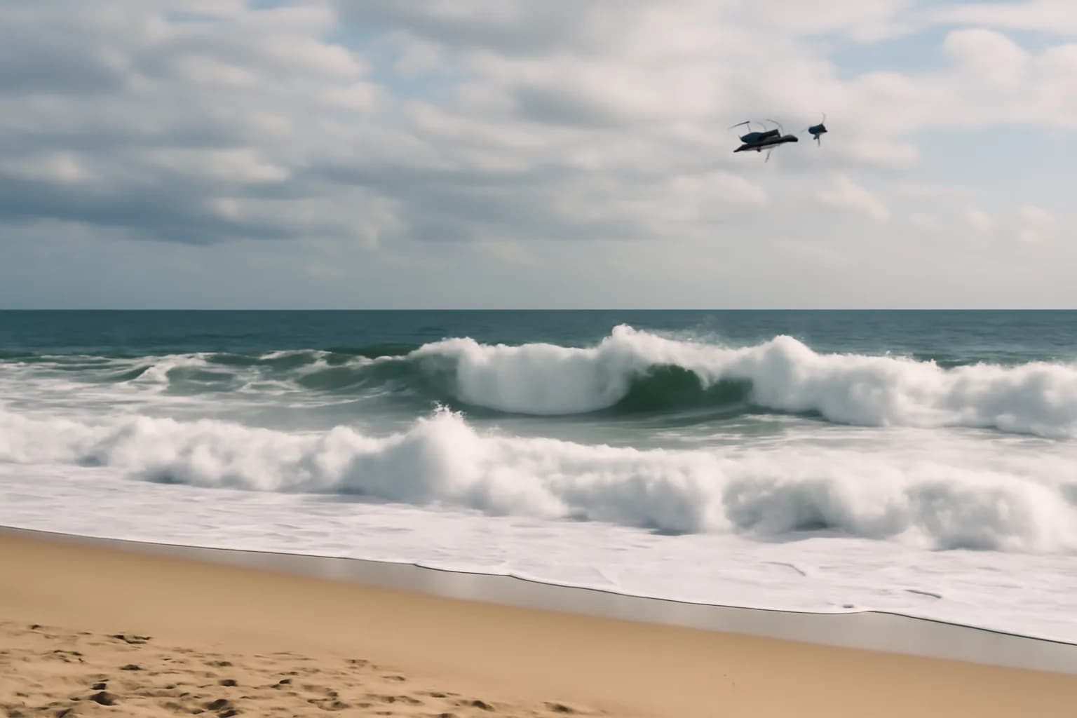 Evacuado en helicóptero tras ahogamiento en Playa de Cofete